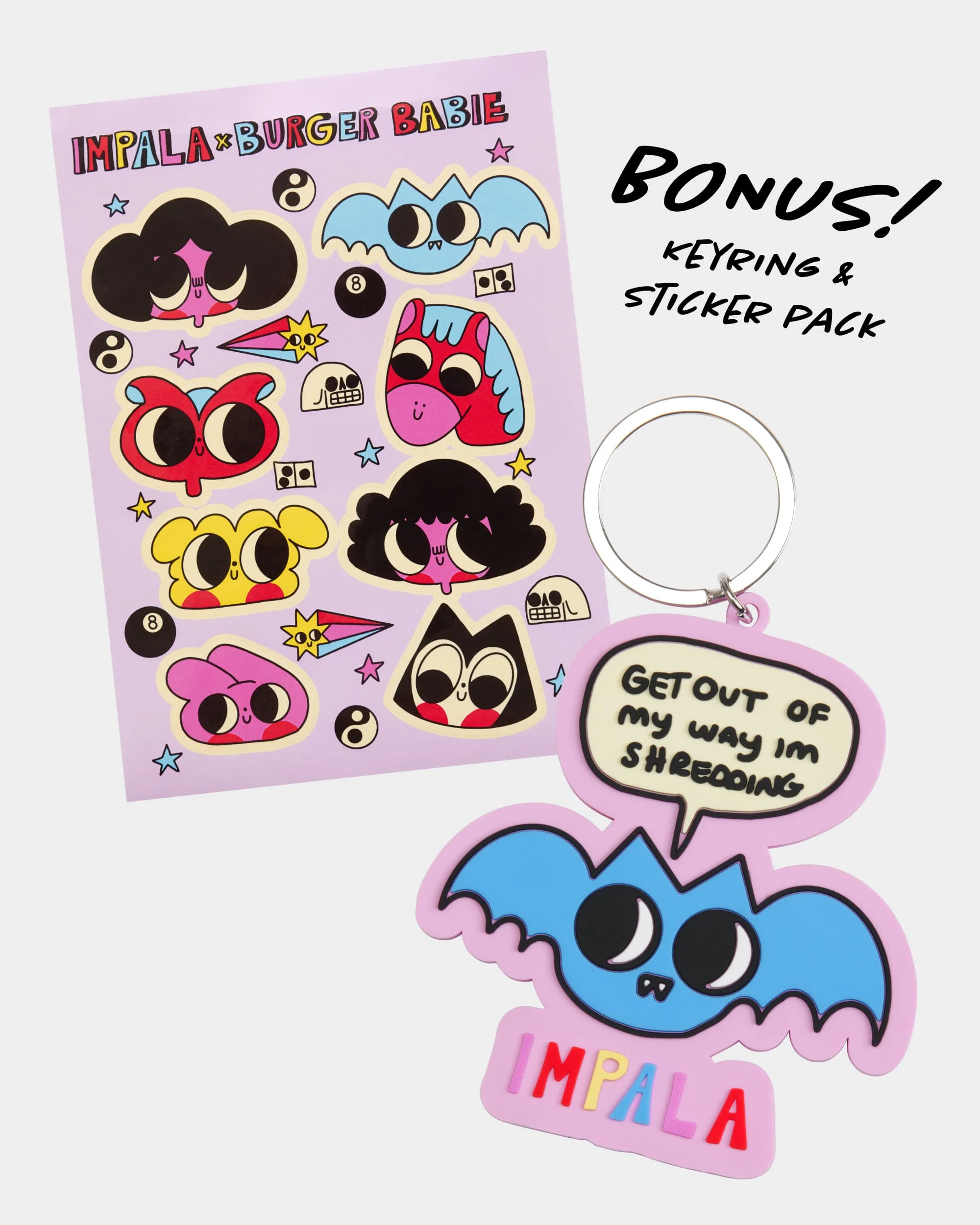 Impala X Burger Babie Print - Radical Hill *Limited Edition - Image 3