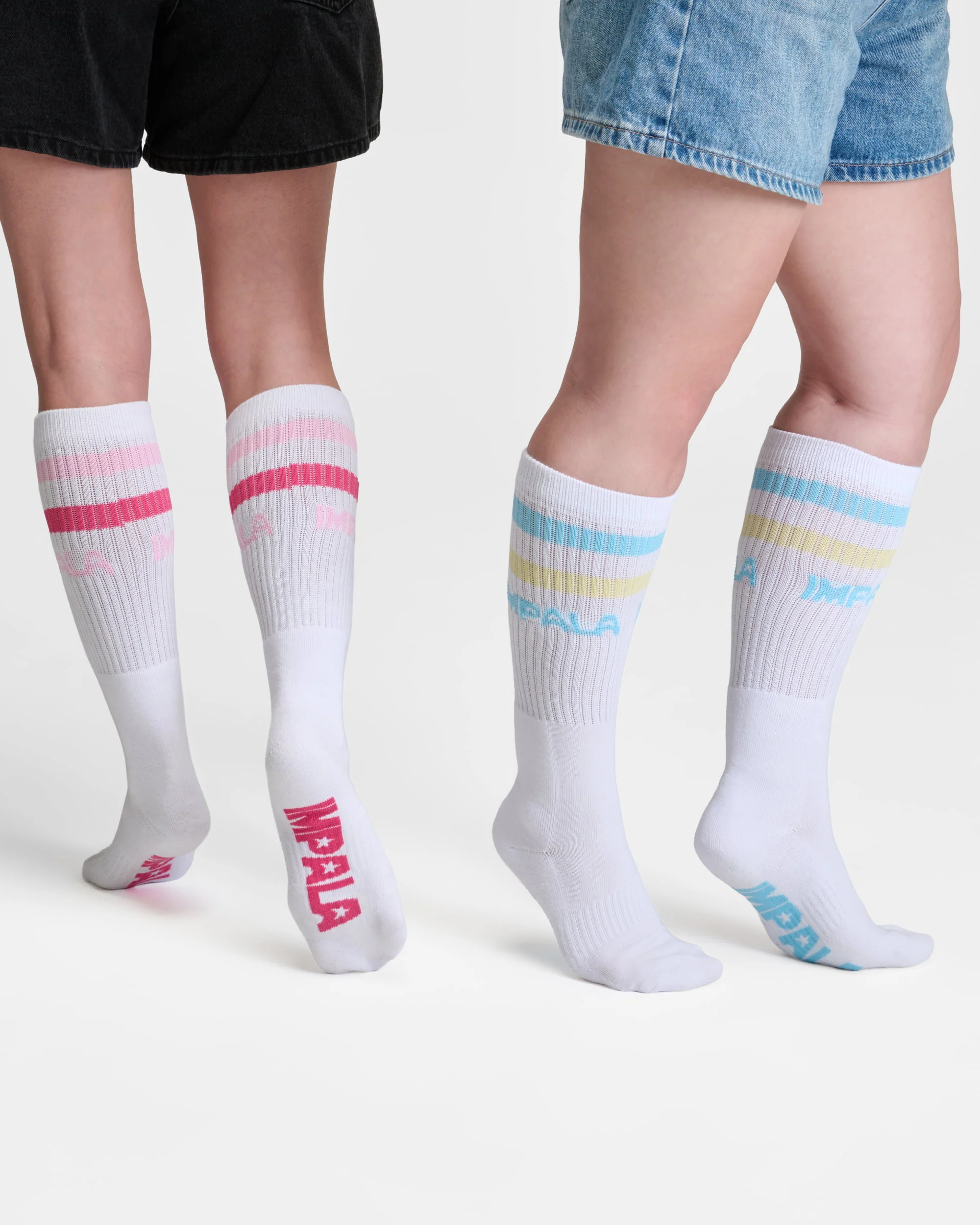 Impala High Stripe Sock 2pk - Pastel - Image 3