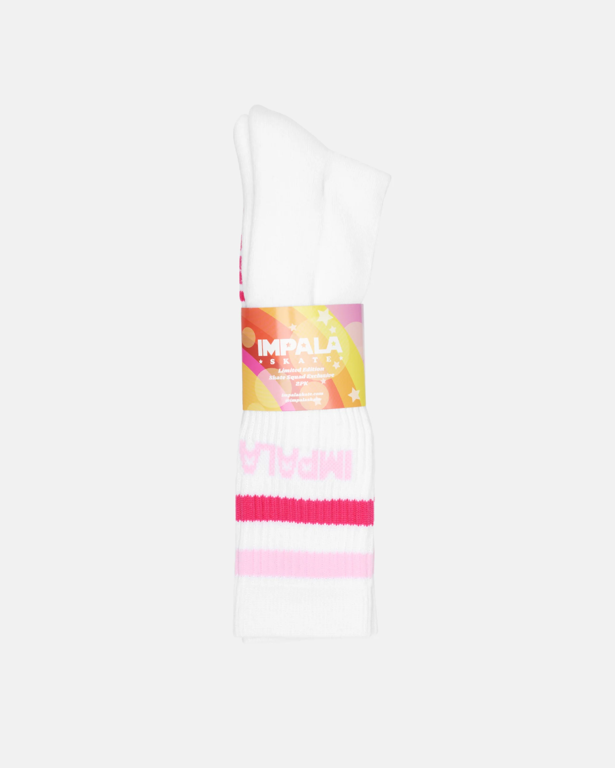 Impala High Stripe Sock 2pk - Pastel - Image 4