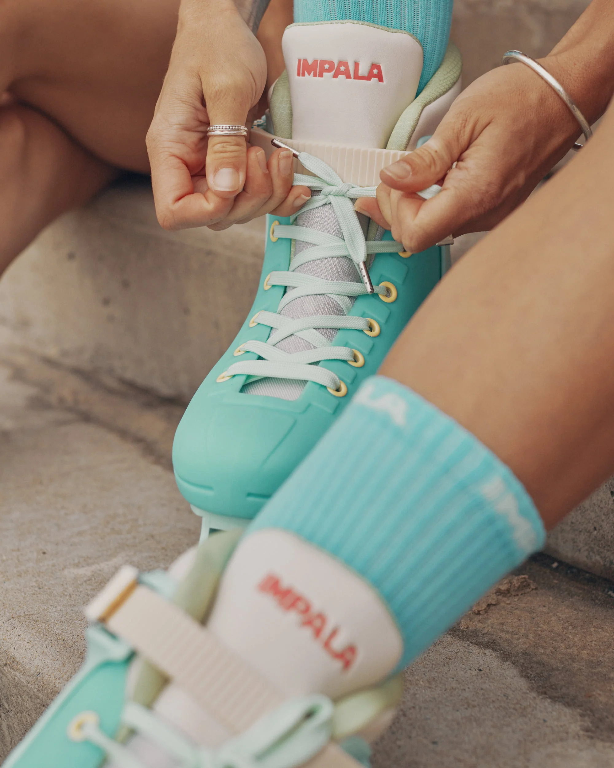 Impala Lightspeed Inline Skate - Seafoam Blue - Image 3